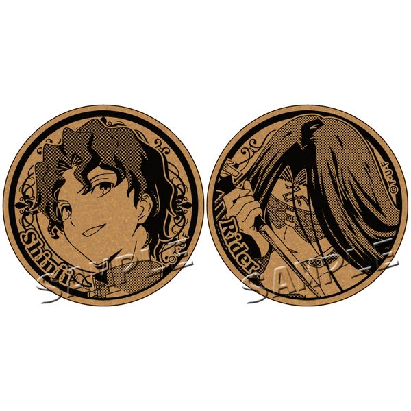 グッズ Fate Stay Night Ubw コルクコースター 間桐慎二 Amp ライダー 15年3月出荷予定分 Slaps キャラアニ Com