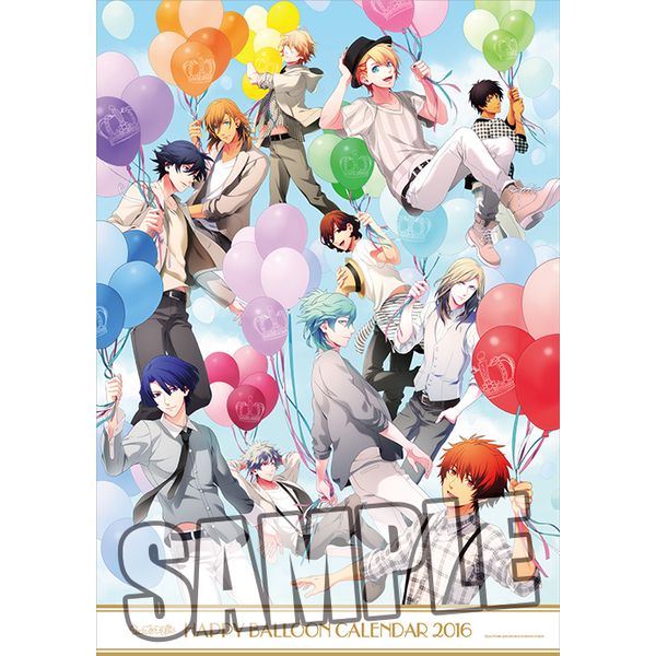書籍 うたの プリンスさまっ 16年壁掛けカレンダー ハッピーバルーン 15年9月出荷予定分 ブロッコリー キャラアニ Com