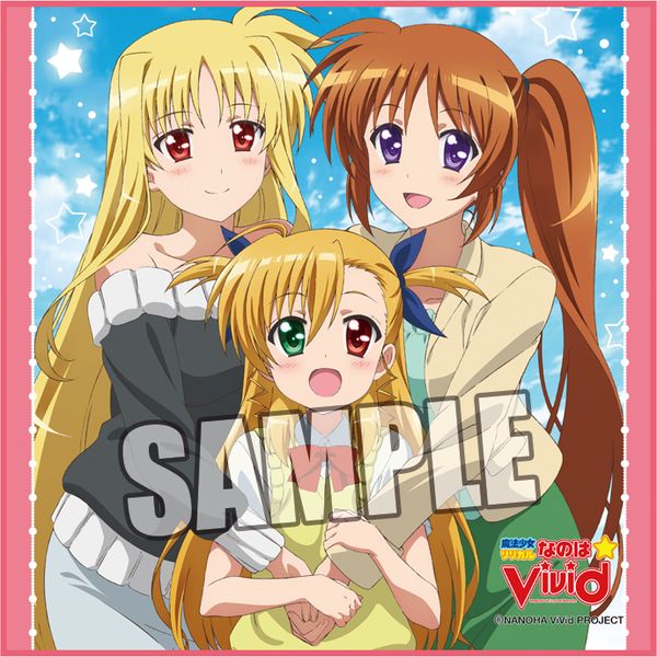 グッズ 魔法少女リリカルなのはvivid マイクロファイバーミニタオル ヴィヴィオ なのは フェイト 15年10月出荷予定分 ブロッコリー キャラアニ Com