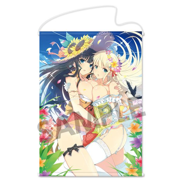 グッズ 閃乱カグラ Newwave Gバースト B2タペストリー 斑鳩 詠 16年6月出荷予定分 ホビーストック キャラアニ Com