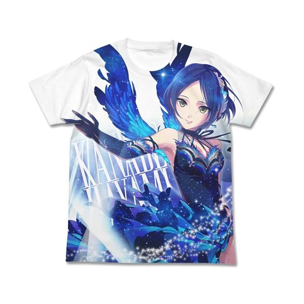 アパレル アイドルマスター シンデレラガールズ 蒼翼の乙女 速水奏 フルグラフィックtシャツ ホワイト M コスパ キャラアニ Com