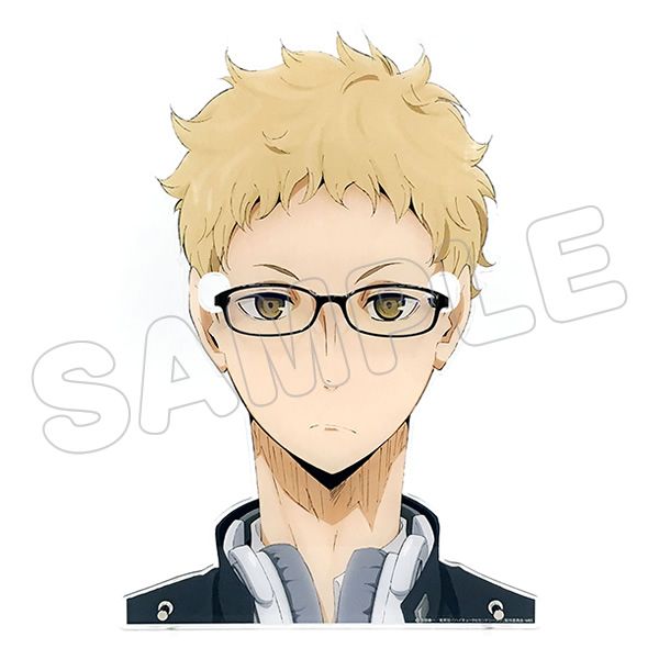 アパレル ハイキュー アクリルメガネスタンド 月島蛍 16年11月出荷予定分 Tbsテレビ キャラアニ Com