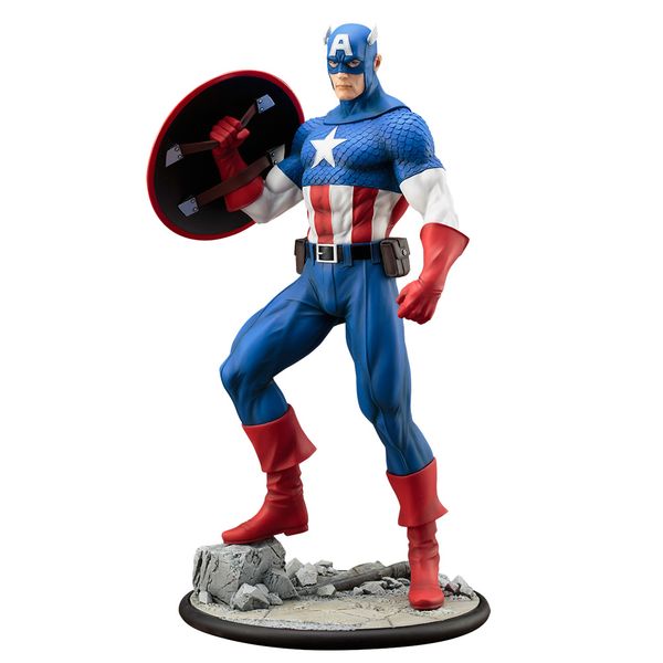 フィギュア Marvel Universe Artfx キャプテン アメリカ 17年10月出荷予定分 コトブキヤ キャラアニ Com