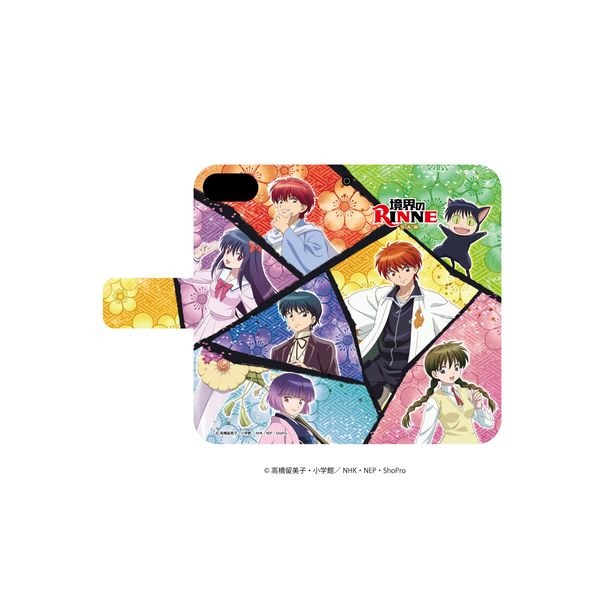 グッズ 境界のrinne 手帳型スマホケース Iphone6 6s 7兼用 02 集合 17年6月出荷予定分 A3 キャラアニ Com