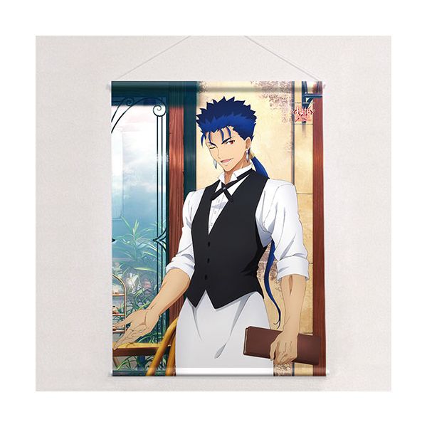グッズ Fate Stay Night Unlimited Blade Works 描き下ろしb2タペストリー ランサー カフェ カーテン魂 キャラアニ Com