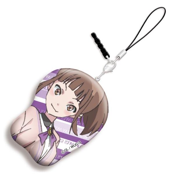 グッズ Wake Up Girls 新章 ミニおっぱいマウスパッドストラップ Moms Wug2 Moms05 久海菜々美 F 17年12月出荷予定分 Acg キャラアニ Com