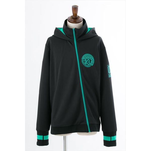 アパレル おそ松さん Zip Up Hoody Hacker Ver Choromatsu フリーサイズ 18年5月出荷予定分 ムービック キャラアニ Com