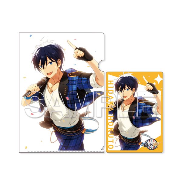グッズ あんさんぶるスターズ リーダークリアファイル ビッグポストカード 氷鷹北斗ver アスキー メディアワークス キャラアニ Com