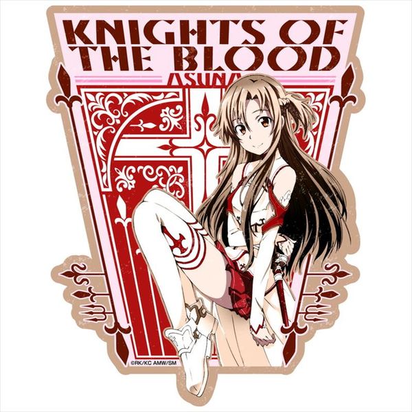 グッズ ソードアート オンライン トラベルステッカー 2 アスナ 血盟騎士団 エンスカイ キャラアニ Com