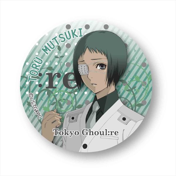 アパレル 東京喰種トーキョーグール Re 缶バッチ 六月透 18年5月出荷予定分 ベルハウス キャラアニ Com
