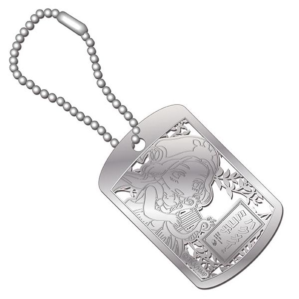 グッズ ハクメイとミコチ メタルアートドッグタグ Mad Htm03 コンジュ F 18年5月出荷予定分 Acg キャラアニ Com