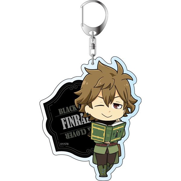 グッズ ブラッククローバー デカキーホルダー フィンラル ルーラケイス デフォルメver 18年6月出荷予定分 コンテンツシード キャラアニ Com