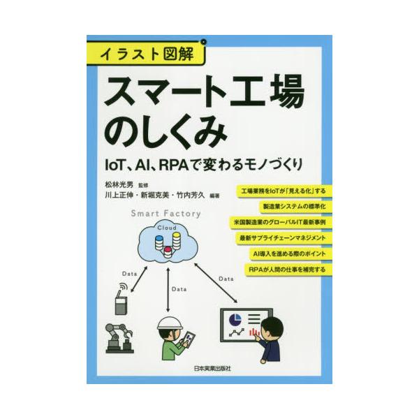 書籍 スマート工場のしくみ イラスト図解 Iot Ai Rpaで変わるモノづくり 日本実業出版社 キャラアニ Com