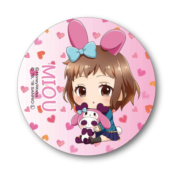 アパレル Honeyworks 215 My Melody ぎゅぎゅっと缶バッチ 合田美桜 215 マイメロディ 18年11月出荷予定分 ベルハウス キャラアニ Com