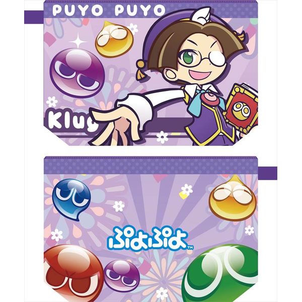 アパレル ぷよぷよ 撥水ポーチ クルーク 18年12月出荷予定分 シーズナルプランツ キャラアニ Com