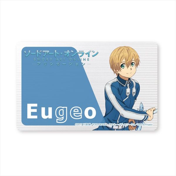 グッズ ソードアート オンライン アリシゼーション Icカードステッカー ユージオ Granup キャラアニ Com