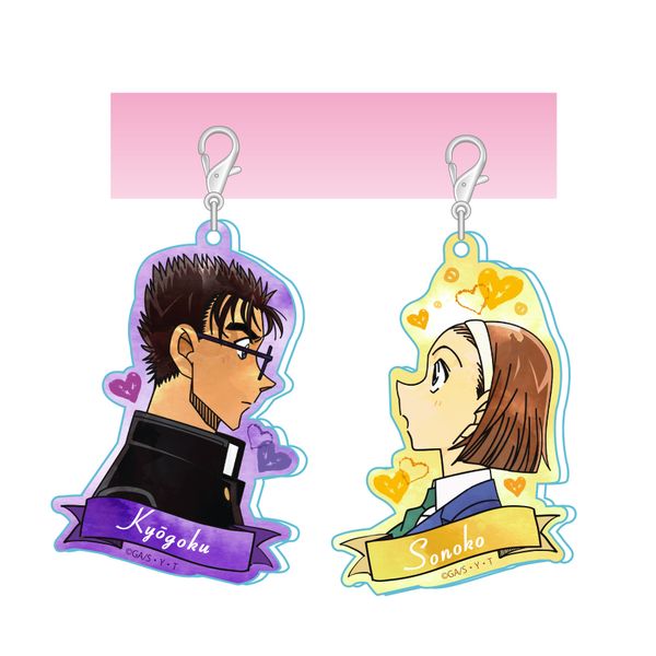 グッズ 名探偵コナン ウェットカラーシリーズ Lovers アクリメトリー 京極真 鈴木園子 ツインクル キャラアニ Com