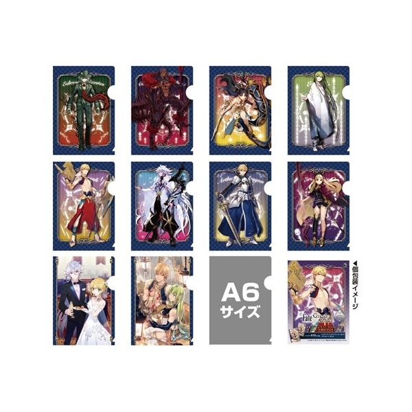 グッズ Fate Grand Order トレーディングミニクリアファイル ポストカード付き Part 2 1box ブロッコリー キャラアニ Com