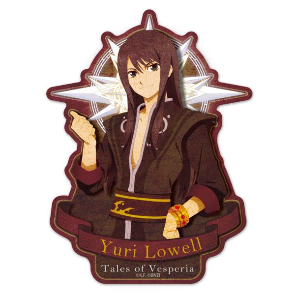 グッズ テイルズ オブ シリーズ トラベルステッカー 3 ユーリ エンスカイ キャラアニ Com