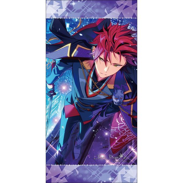 グッズ あんさんぶるスターズ ビジュアルバスタオルvol 5 10 鬼龍紅郎 エンスカイ キャラアニ Com