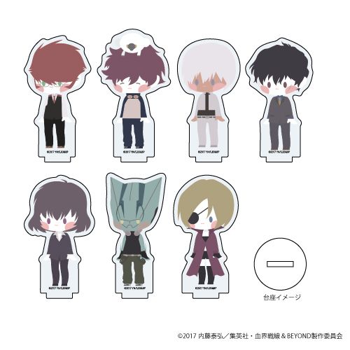 グッズ 血界戦線 Beyond アクリルぷちスタンド 01 ぽすてる 1box A3 キャラアニ Com