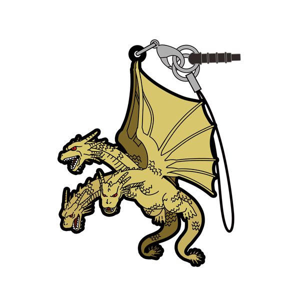 グッズ ゴジラ シリーズ キングギドラ 91 39 つままれストラップ 19年8月出荷予定分 コスパ キャラアニ Com