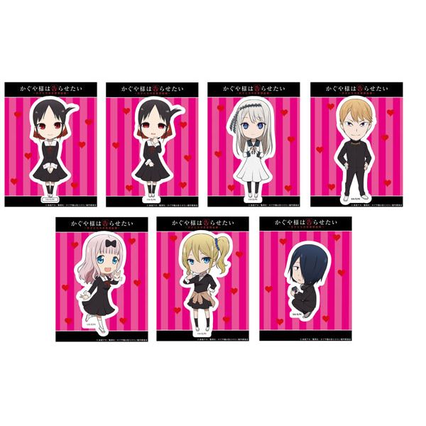 グッズ かぐや様は告らせたい トレーディングスマホステッカー 1box ペンギンパレード キャラアニ Com