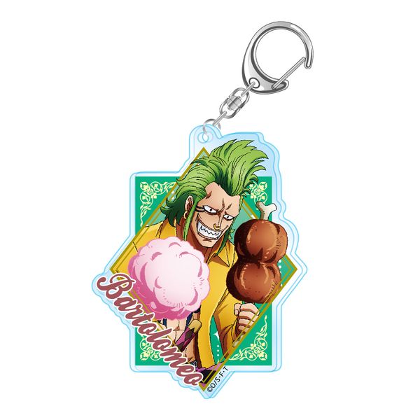 グッズ One Piece ブレイクタイム アクリルキーホルダー バルトロメオ 19年7月出荷予定分 ツインクル キャラアニ Com