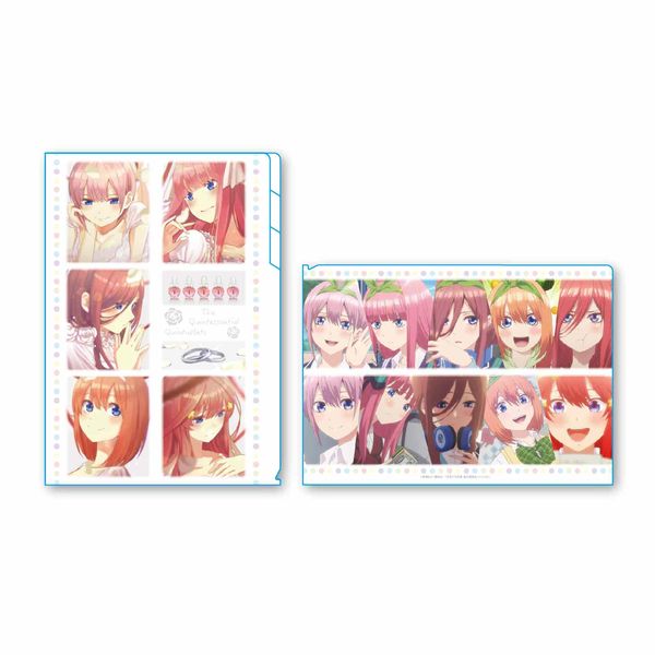 グッズ 五等分の花嫁 クリアファイル3ポケット 場面写 ベルハウス キャラアニ Com
