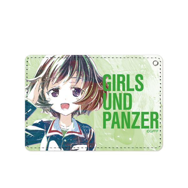 グッズ ガールズ パンツァー 最終章 秋山優花里 Ani Art 1ポケットパスケース アルマビアンカ キャラアニ Com