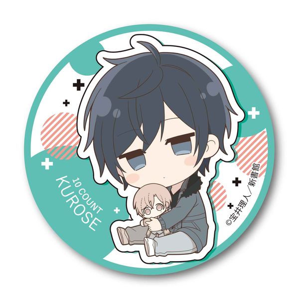 アパレル テンカウント ぎゅぎゅっと缶バッチ 黒瀬陸 ベルハウス キャラアニ Com