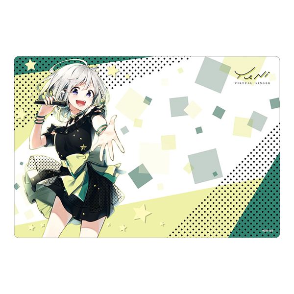 キズナアイ プレイマット VTUBER v_v Kizuna AI Virtual Fireworks