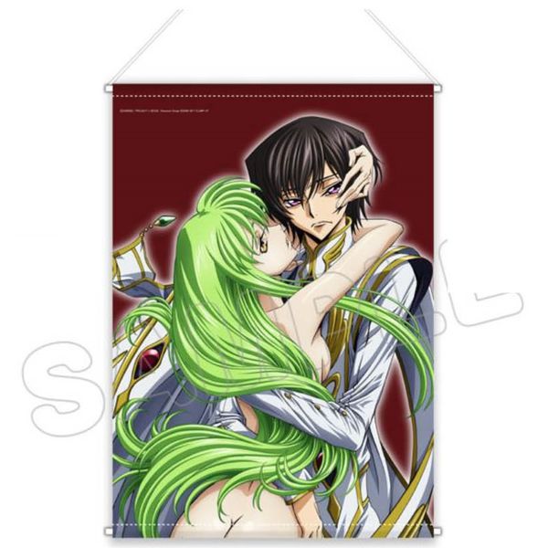 グッズ コードギアス 反逆のルルーシュ B2タペストリー Iii 皇道 皇帝とc C Tbsグロウディア キャラアニ Com