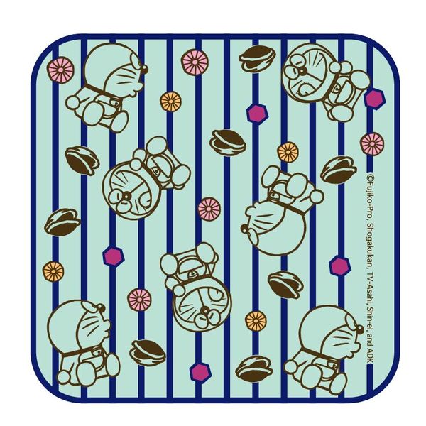 グッズ ドラえもん 切り絵シリーズ ガーゼミニタオル A ブルー 19年9月出荷予定分 ツインクル キャラアニ Com