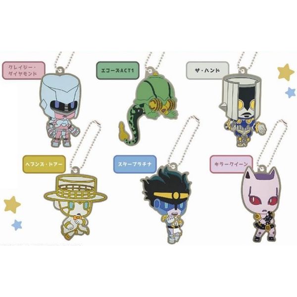 グッズ ジョジョのピタパタポップ ダイヤモンドは砕けない ラバーマスコット スタンドbox 1box 19年12月出荷予定分 ハセ プロ キャラアニ Com