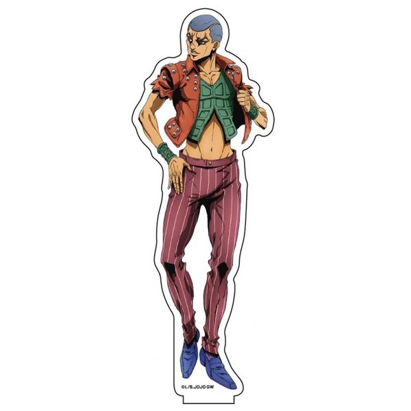 グッズ ジョジョの奇妙な冒険 黄金の風 Agf19描き下ろしbigアクリルスタンド 2 ホルマジオ 年6月出荷予定分 メディコス エンタテインメント キャラアニ Com