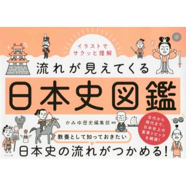 書籍 イラストでサクッと理解流れが見えてくる日本史図鑑 ナツメ社 キャラアニ Com