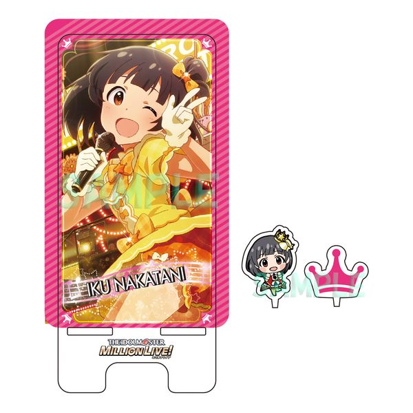 グッズ アイドルマスター ミリオンライブ スマホスタンド 中谷育 年8月出荷予定分 つくり キャラアニ Com