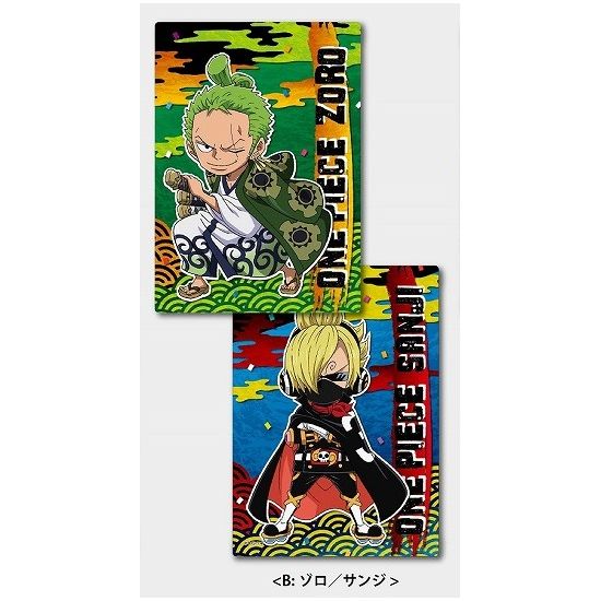 グッズ One Piece B5サイズ下じき ワノ国ver B ゾロ サンジ 年8月出荷予定分 ヒキダシ キャラアニ Com