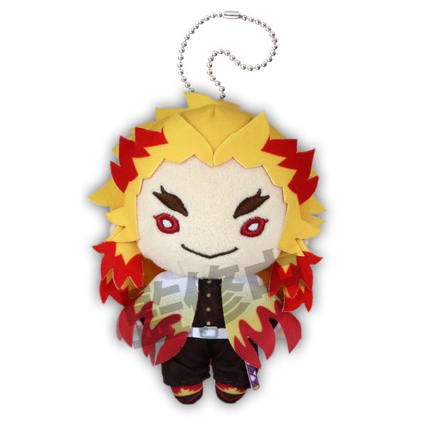 グッズ 鬼滅の刃 にとたん ボールチェーン付ぬいぐるみ 煉獄杏寿郎 年12月出荷予定分 タカラトミーアーツ キャラアニ Com