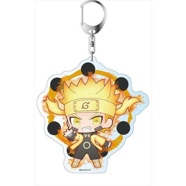グッズ Naruto ナルト 疾風伝 デカキーホルダー ぷにキャラ うずまきナルト 忍術ver 年10月出荷予定分 コンテンツシード キャラアニ Com