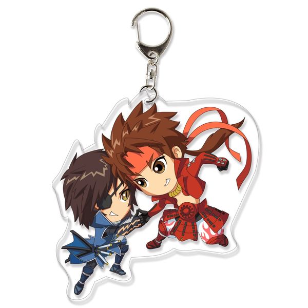 グッズ 戦国basara Sdコンビアクリルキーホルダー 伊達政宗 215 真田幸村 年10月出荷予定分 ラックンドック キャラアニ Com