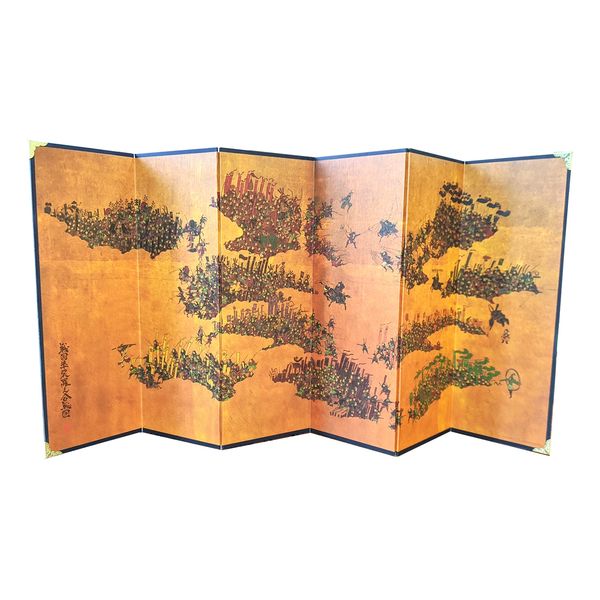 戦国basara 戦国婆裟羅之合戦図 6曲屏風 10月販売予定 戦国魂 キャラアニ Com