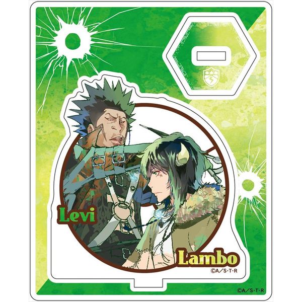 グッズ 家庭教師ヒットマンreborn Pale Tone アクリルスタンド ランボ レヴィ ア タン 年10月出荷予定分 コンテンツシード キャラアニ Com