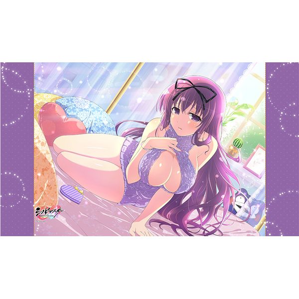 グッズ シノビマスター 閃乱カグラ New Link シーツ 紫 21年1月出荷予定分 カーテン魂 キャラアニ Com