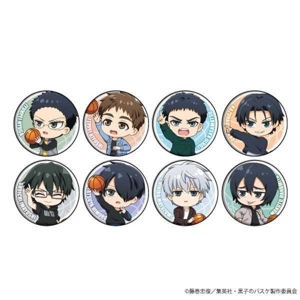 アパレル 黒子のバスケ 缶バッジ 04 ミニキャラ 1box 年12月出荷予定分 A3 キャラアニ Com