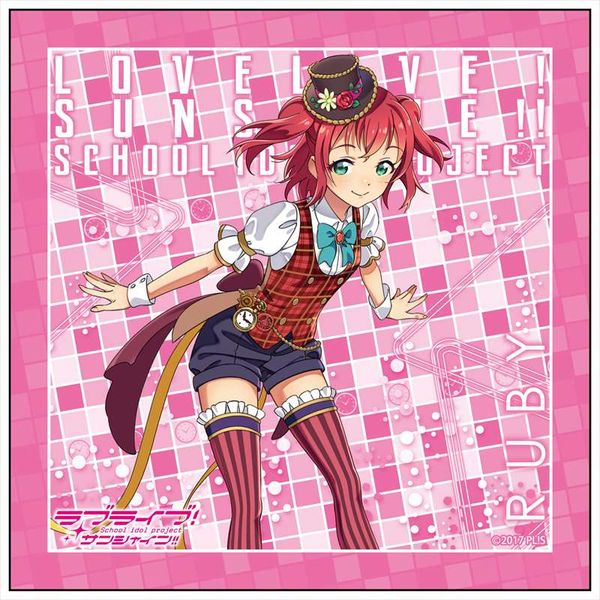 グッズ ラブライブ サンシャイン マイクロファイバー 黒澤ルビィ エンジェル キス Ver 21年2月出荷予定分 コンテンツシード キャラアニ Com