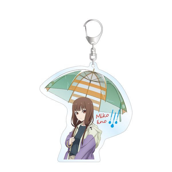 グッズ かぐや様は告らせたい 天才たちの恋愛頭脳戦 描き下ろしイラスト 伊井野ミコ 雨の日のお出かけver Bigアクリルキーホルダー 21年4月出荷予定分 アルマビアンカ キャラアニ Com