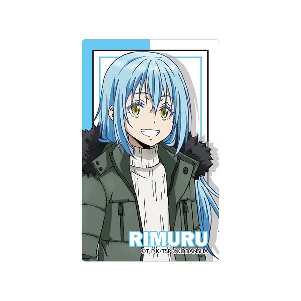 グッズ 転生したらスライムだった件 描き下ろしイラスト リムル 現代私服ver カードステッカー 21年4月出荷予定分 アルマビアンカ キャラアニ Com