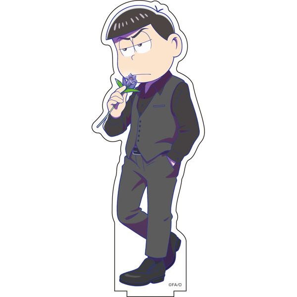 グッズ おそ松さん Bigアクリルスタンド ダークスーツver 2 カラ松 21年2月出荷予定分 メディコス エンタテインメント キャラアニ Com